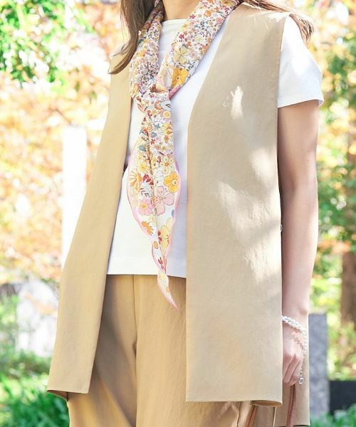 CARA O CRUZ / キャラ・オ・クルス テーラードジャケット | 洗える サイドスリットベスト | 詳細17