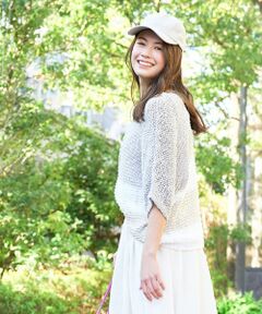 CARA O CRUZ / キャラ・オ・クルス ニット・セーター | 麻ブレンドニット【ANNE CLAIRE】