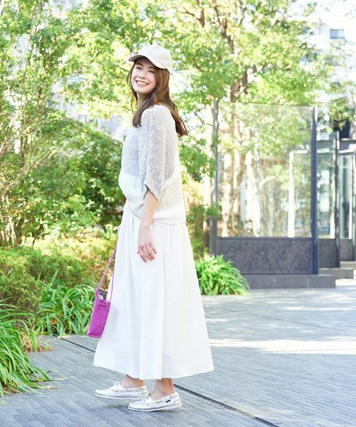 CARA O CRUZ / キャラ・オ・クルス ニット・セーター | 麻ブレンドニット【ANNE CLAIRE】 | 詳細2