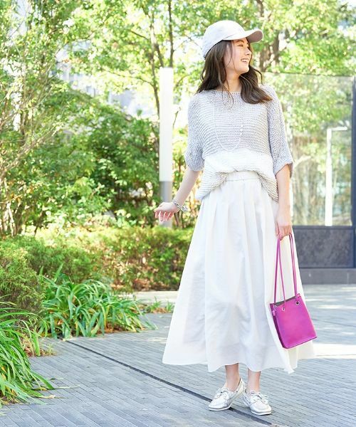 CARA O CRUZ / キャラ・オ・クルス ニット・セーター | 麻ブレンドニット【ANNE CLAIRE】 | 詳細3