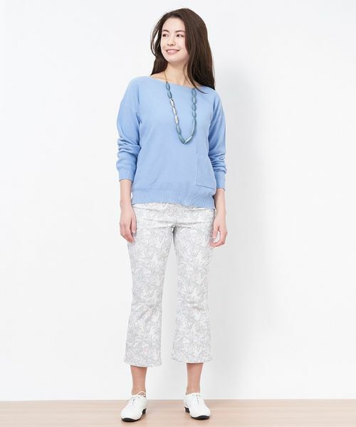 CARA O CRUZ / キャラ・オ・クルス ニット・セーター | ボートネックニット【MUSETTI】 | 詳細1