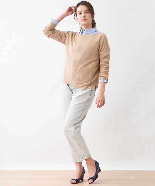 CARA O CRUZ / キャラ・オ・クルス ニット・セーター | ボートネックニット【MUSETTI】 | 詳細13