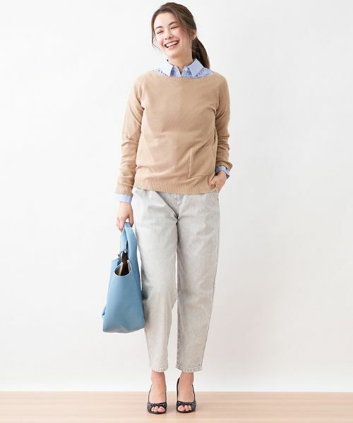 CARA O CRUZ / キャラ・オ・クルス ニット・セーター | ボートネックニット【MUSETTI】 | 詳細14