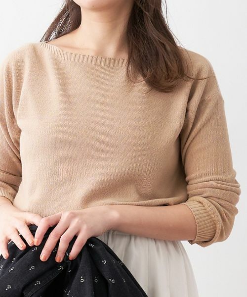 CARA O CRUZ / キャラ・オ・クルス ニット・セーター | ボートネックニット【MUSETTI】 | 詳細20