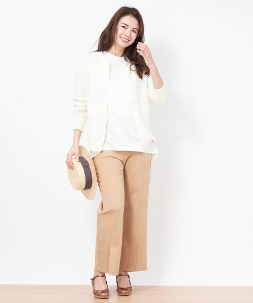 CARA O CRUZ / キャラ・オ・クルス その他パンツ | フロントスリットパンツ | 詳細11