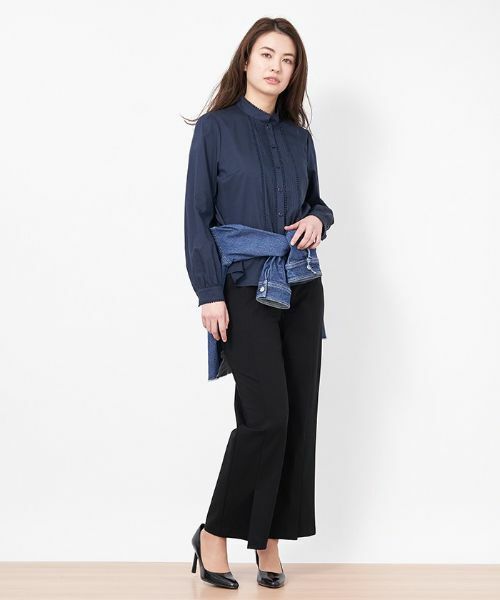 CARA O CRUZ / キャラ・オ・クルス その他パンツ | フロントスリットパンツ | 詳細6