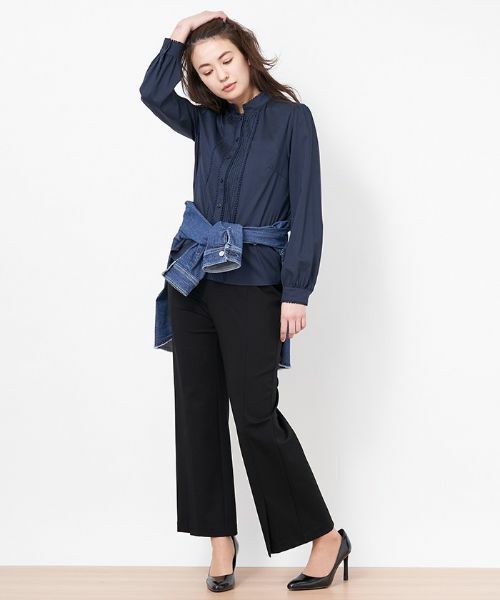 CARA O CRUZ / キャラ・オ・クルス その他パンツ | フロントスリットパンツ | 詳細7