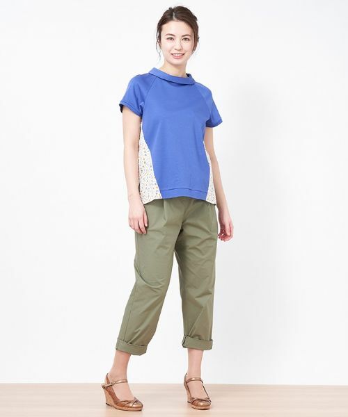 CARA O CRUZ / キャラ・オ・クルス カットソー | トロピカルMIXトップス | 詳細1