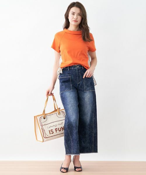 CARA O CRUZ / キャラ・オ・クルス カットソー | トロピカルMIXトップス | 詳細13