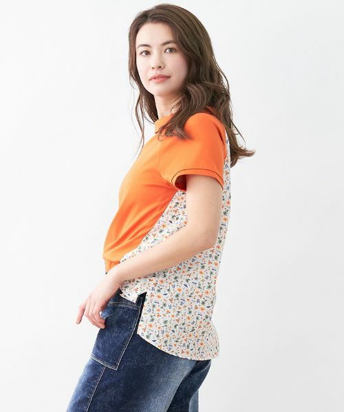 CARA O CRUZ / キャラ・オ・クルス カットソー | トロピカルMIXトップス | 詳細6