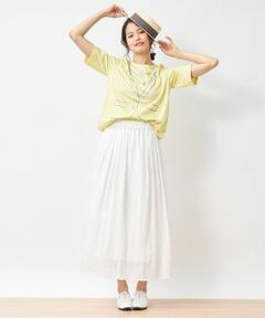 CARA O CRUZ / キャラ・オ・クルス Tシャツ | ネクタイのトロンプルイユTシャツ