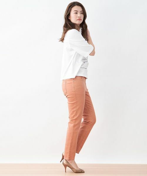 CARA O CRUZ / キャラ・オ・クルス Tシャツ | ネクタイのトロンプルイユTシャツ | 詳細11