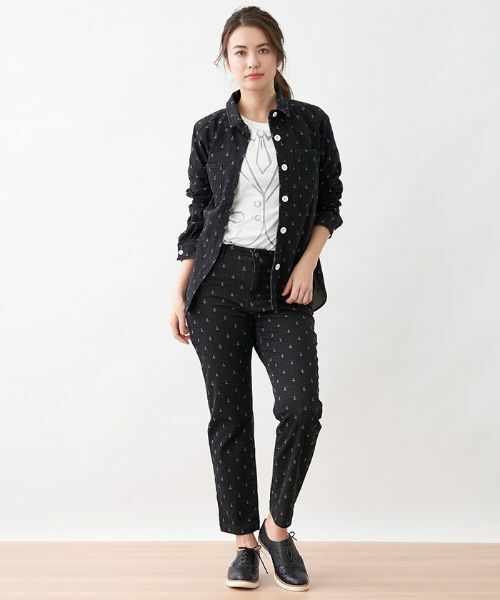 CARA O CRUZ / キャラ・オ・クルス Tシャツ | ネクタイのトロンプルイユTシャツ | 詳細15