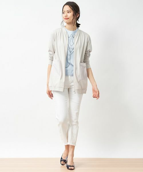 CARA O CRUZ / キャラ・オ・クルス Tシャツ | ネクタイのトロンプルイユTシャツ | 詳細7