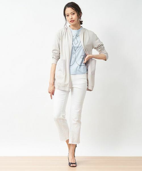 CARA O CRUZ / キャラ・オ・クルス Tシャツ | ネクタイのトロンプルイユTシャツ | 詳細8