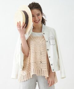 CARA O CRUZ / キャラ・オ・クルス その他アウター | 洗える トロンプルイユジャケット