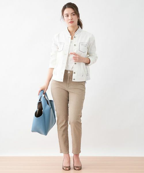 CARA O CRUZ / キャラ・オ・クルス その他アウター | 洗える トロンプルイユジャケット | 詳細11