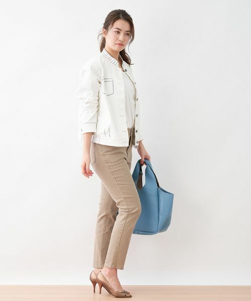 CARA O CRUZ / キャラ・オ・クルス その他アウター | 洗える トロンプルイユジャケット | 詳細12