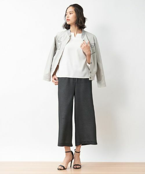 CARA O CRUZ / キャラ・オ・クルス その他アウター | 洗える トロンプルイユジャケット | 詳細15