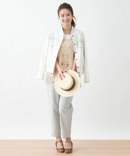 CARA O CRUZ / キャラ・オ・クルス その他アウター | 洗える トロンプルイユジャケット | 詳細2