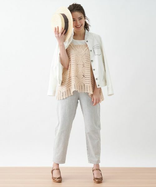 CARA O CRUZ / キャラ・オ・クルス その他アウター | 洗える トロンプルイユジャケット | 詳細3