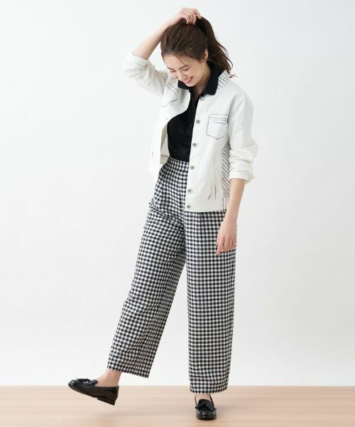 CARA O CRUZ / キャラ・オ・クルス その他アウター | 洗える トロンプルイユジャケット | 詳細6