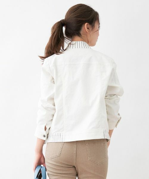 CARA O CRUZ / キャラ・オ・クルス その他アウター | 洗える トロンプルイユジャケット | 詳細9