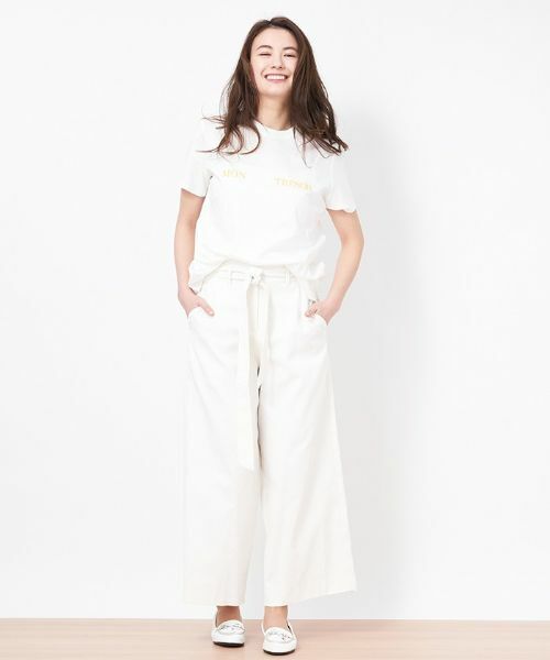 CARA O CRUZ / キャラ・オ・クルス その他パンツ | ベルト付きパンツ | 詳細12