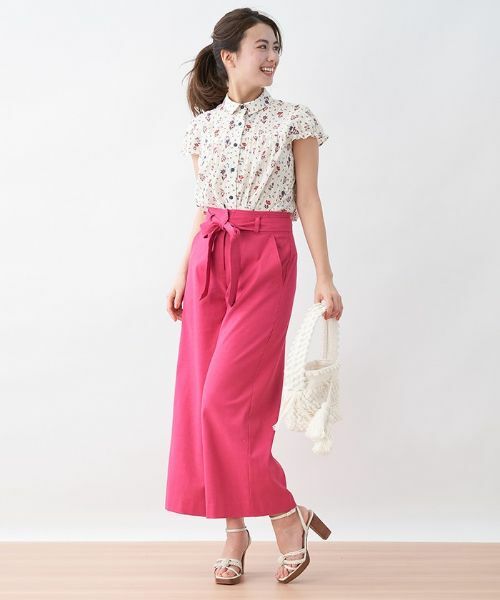 CARA O CRUZ / キャラ・オ・クルス その他パンツ | ベルト付きパンツ | 詳細16