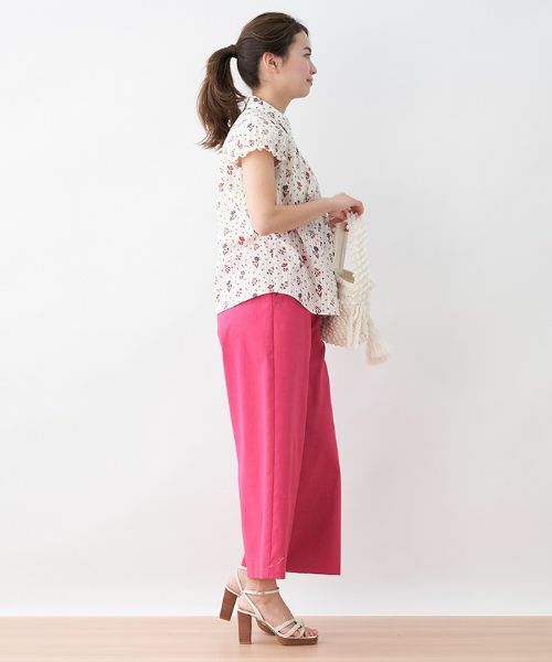 CARA O CRUZ / キャラ・オ・クルス その他パンツ | ベルト付きパンツ | 詳細17