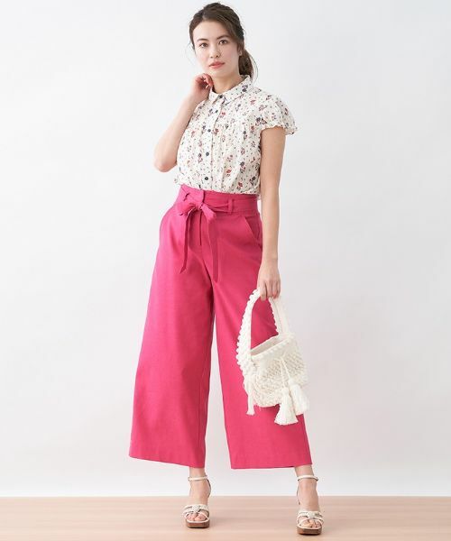 CARA O CRUZ / キャラ・オ・クルス その他パンツ | ベルト付きパンツ | 詳細18