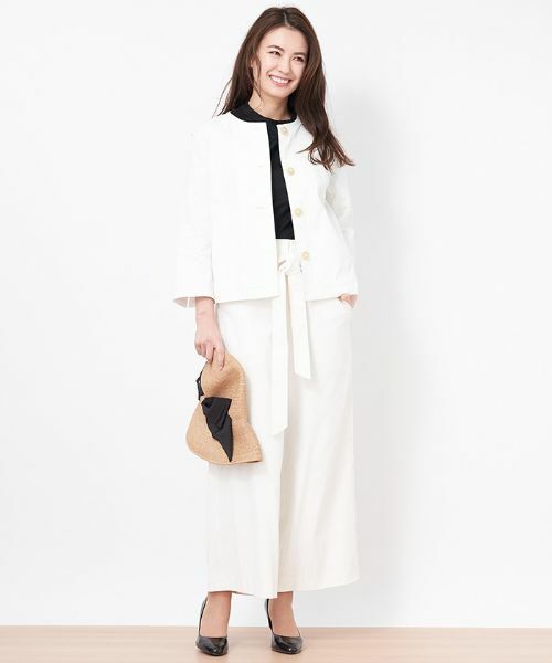 CARA O CRUZ / キャラ・オ・クルス その他パンツ | ベルト付きパンツ | 詳細7