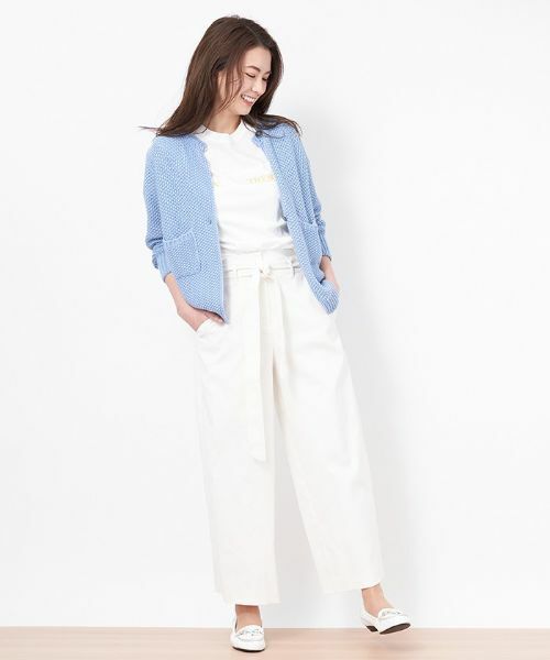 CARA O CRUZ / キャラ・オ・クルス その他パンツ | ベルト付きパンツ | 詳細9