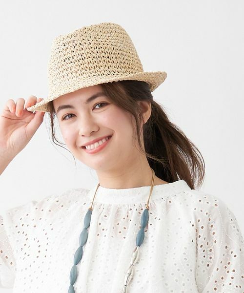 CARA O CRUZ / キャラ・オ・クルス ハット | 中折れハット（キャメル）