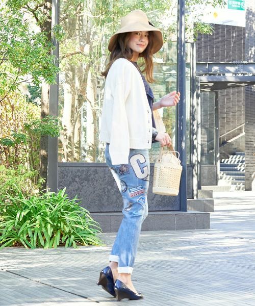 CARA O CRUZ / キャラ・オ・クルス カーディガン・ボレロ | Vネックニットカーディガン | 詳細10