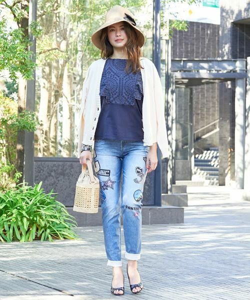 CARA O CRUZ / キャラ・オ・クルス カーディガン・ボレロ | Vネックニットカーディガン | 詳細11