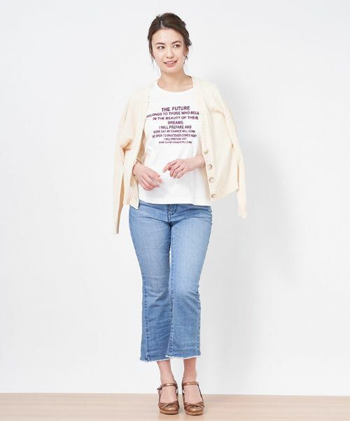 CARA O CRUZ / キャラ・オ・クルス カーディガン・ボレロ | Vネックニットカーディガン | 詳細4