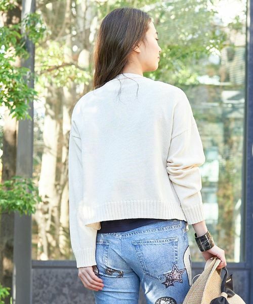 CARA O CRUZ / キャラ・オ・クルス カーディガン・ボレロ | Vネックニットカーディガン | 詳細9