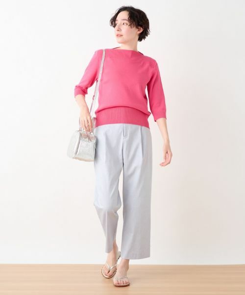 CARA O CRUZ / キャラ・オ・クルス ニット・セーター | ボートネックニット | 詳細9