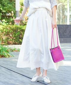 CARA O CRUZ / キャラ・オ・クルス ミニ・ひざ丈スカート | マキシ丈タックフレアスカート