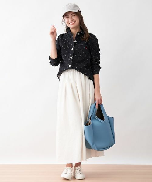 CARA O CRUZ / キャラ・オ・クルス ミニ・ひざ丈スカート | マキシ丈タックフレアスカート | 詳細19