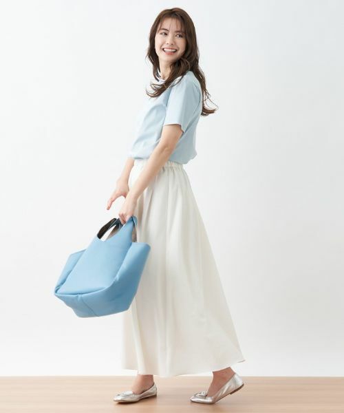 CARA O CRUZ / キャラ・オ・クルス ミニ・ひざ丈スカート | マキシ丈タックフレアスカート | 詳細2