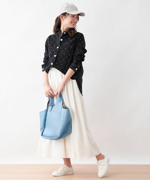 CARA O CRUZ / キャラ・オ・クルス ミニ・ひざ丈スカート | マキシ丈タックフレアスカート | 詳細20