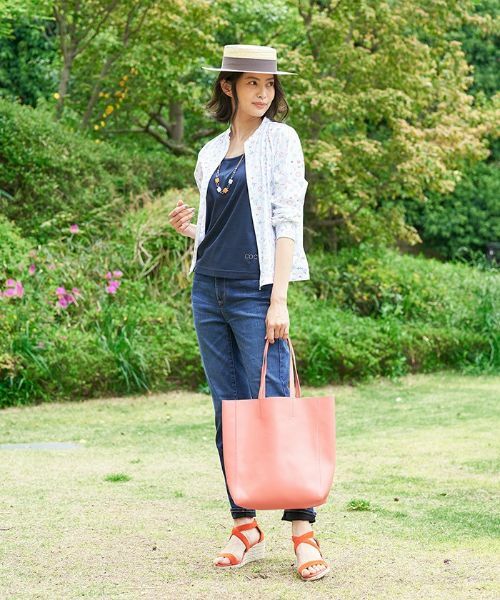 CARA O CRUZ / キャラ・オ・クルス カーディガン・ボレロ | 洗える マリンモチーフジップアップハオリ | 詳細3