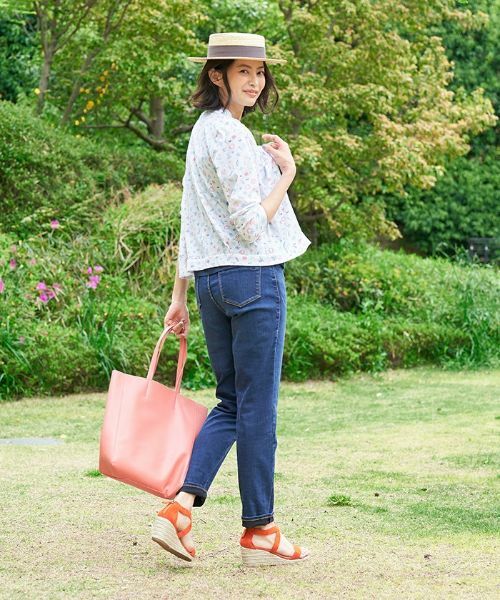 CARA O CRUZ / キャラ・オ・クルス カーディガン・ボレロ | 洗える マリンモチーフジップアップハオリ | 詳細5