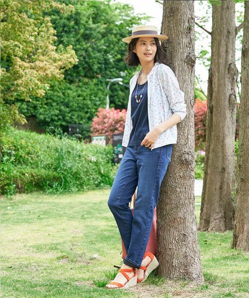 CARA O CRUZ / キャラ・オ・クルス カーディガン・ボレロ | 洗える マリンモチーフジップアップハオリ | 詳細7