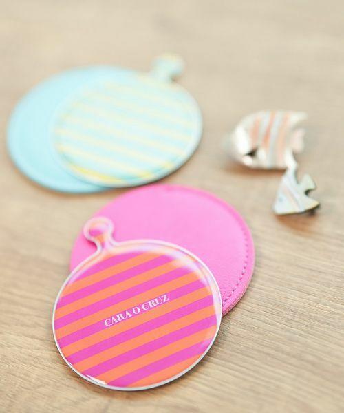 CARA O CRUZ / キャラ・オ・クルス その他小物 | ボーダー柄ミラー | 詳細6