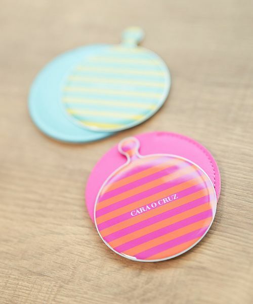 CARA O CRUZ / キャラ・オ・クルス その他小物 | ボーダー柄ミラー | 詳細7