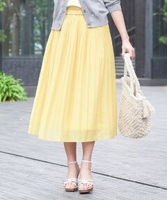 CARA O CRUZ / キャラ・オ・クルス ロング・マキシ丈スカート | ミモレ丈プリーツスカート