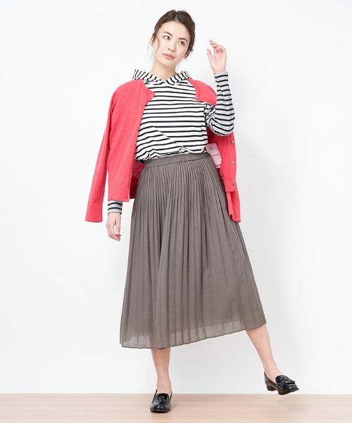 CARA O CRUZ / キャラ・オ・クルス ロング・マキシ丈スカート | ミモレ丈プリーツスカート | 詳細12